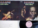 B.B. KING LIVE & WELL PROBE IPP-80614 Japan VINYL LP