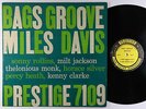 Miles Davis - Bags' Groove LP - Prestige - PR 7109 Mono DG RVG