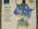 ANDRE CLUYTENS Ravel Complete Orchestral Works SAX2476-79 4LPbox+libretto+insert