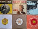 *JOHNNY CASH * RECORD LOT*  EP PICTURE SLEEVES  & 45s