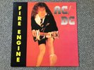 AC/DC LP Fire Engine 22.8.1991 Budapest yellow Vinyl / white Labels