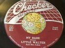 Chicago Blues CHECKER R&B 45 Little Walter My Babe / Thunder Bird EX HEAR