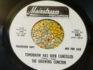 Garage Psych Fuzz Promo 45 Growing Concern Tomorrow Has Been Cancelled HEAR