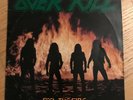 OVERKILL Feel The Fire LP  - original press on Megaforce - Slayer