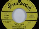 Northern Soul Funk 45 JOHNNY JONES/KING CASUALS Purple Haze BRUNSWICK promo HEAR