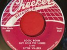 Little Walter Boom Boom Out Goes The Lights b/w Temperature Orig. Web Checker 45