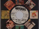 THE SPIDERS: Witchcraft / You Don’t Love Me IMPERIAL R&B Doo Wop 45 Rare NM