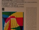 Computer Music: J. K. Randall; Barry Vercoe; Charles Dodge. Vinyl LP