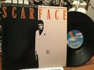SCARFACE LP  (1983) ORIG SOUNDTRACK OST  MCA-6126 Georgio Moroder EX/EX