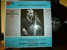 EMANUEL FEUERMANN Cello BEETHOVEN, SCHUBERT ' LP NM/NM UK HQM 1079 Reissue