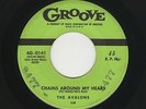 '56 R&B/DooWop AVALONS Chains Around My Heart/Ooh  She Flew GROOVE VG+ HEAR