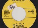 Benny Barnes - You Gotta Pay - Starday 401  orig rockabilly 45