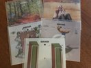 BON IVER 'HEY, MA / U (MAN LIKE)' SET OF ALL FIVE FLEXI DISCS RARE MINT