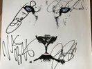 WHITE LION - PRIDE vinyl LP FULLY AUTOGRAPHED / SIGNED.