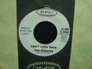THE REMAINS PROMO 45 DON'T LOOK BACK / RARE 1966 GARAGE BEAT ROCKER