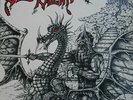 BLACK KNIGHT Master Of Disaster 2-LP red vinyl **SEALED**