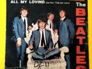 THE BEATLES (45 RPM - ITALY)  QMSP 16364 - THANK YOU GIRL  (RARE COVER)
