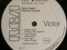 Brian Auger's Oblivion express LP ITALY PROMO WHITE LABEL GIANT POSTER Fold out
