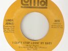 LINDA JONES I Cant Stop Lovin My Baby Hypnotized LOMA  NORTHERN SOUL DEEP USA 45