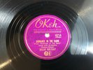 BILLIE HOLIDAY OKEY 78 RECORD 6214 ROMANCE IN THE DARK / ALL OF ME