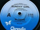 BLONDIE...SUNDAY GIRL / ONE WAY OR ANOTHER - - Rare 1981 Australian 7