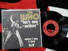 The Who Let's See Action  picture sleeve 7 inch 45 single limited France import
