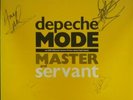 Depeche Mode Master and Servant SIGNED 12