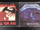 Metallica Kill Em All Ride The Lightning Vinyl Lps Elektra