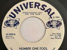 Detroit Soul 45 Little Girl Blue - Number One Fool / But Its Not True Universal
