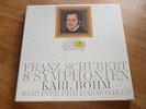 SCHUBERT 8 Symphonies BPO BÖHM BOHM 5 LP box DGG 2720 062-18
