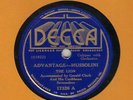 c 78 RPM Calypso The Lion/King Radio & The Lion Decca 17326 in V+E-