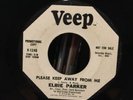ELBIE PARKER 45 Please Keep Away From Me / Lucky Guy NORTHERN SOUL VEEP PROMO
