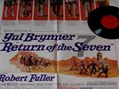 Yul Brynner 1966 Orig Poster AND Radio Spot RETURN OF THE MAGNIFICENT SEVEN E+
