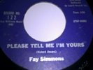 Northern Soul Fay Simmons Please tell me I'm yours EX Condition
