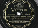 Victor #22476: Henry Thies Or-Here Comes Emily Brown/Havin' You Around Heaven V+