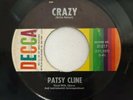 Patsy Cline 45 Record Crazy Willie Nelson Vtg 60s Vinyl Who Can I Count On 31317