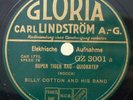 1933 Hot Jazz 78 rpm BILLY COTTON & HIS BAND - Super Tiger Rag on Gloria   *HEAR