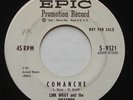 Rockabilly Garage LINK WRAY AND THE WRAYMEN Comanche VG+ EPIC WL Promo 45 HEAR