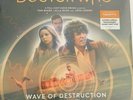 Doctor Who WAVE OF DESTRUCTION limited OCEAN SWIRL vinyl SAINSBURY'S EXCLUSIVE