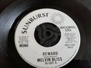 MELVIN BLISS - REWARD - SUNBURST DEMO - SU-527 - NORTHERN FUNK