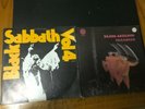 2 x Black Sabbath Vinyl records Paranoid Vol 4 Volume Ozzy 