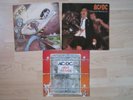 3 x LP AC/DC - High Voltage / If you want Blood / Dirty Deeds done Dirt Cheap