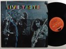 TASTE Live Taste POLYDOR LP VG+ uk  