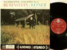 UK RCA SB 2043 R/S Rubinstein, Rachmaninov piano concerto #2 Reiner/CSO LSC 2068