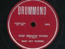 78tk- BLUES-DRUMMOND 3003-Baby Boy Warren