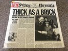 Jethro Tull Thick As A Brick Fold Out Paper Sleeve Rare Original UK LP