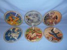 6 Vintage 1940's Vogue Picture Disc Records Art Kassel Clyde McCoy Sugar Blues