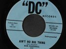 BOB MARSHALL & CRYSTAL'S: Ain't No Big Thing / A Big Bite Of The Blues 45 (blue