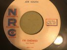 Rockabilly 45 Joe South - I'm Snowed HEAR  NRC