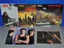 5x SAGA Images at twilight Silent Knight Worlds Apart Behaviour Wildest Vinyl LP